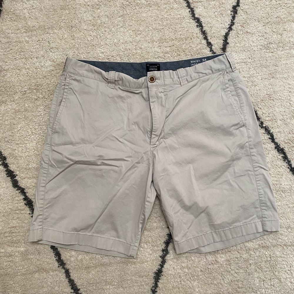 J Crew Khaki Shorts 34